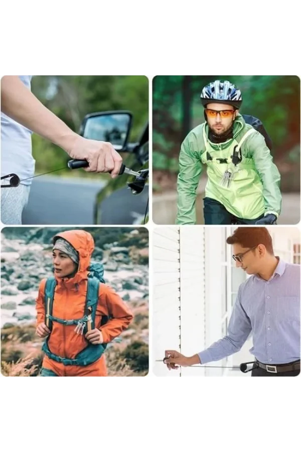 BUFFER® Teleskopik Karabina Anahtarlık