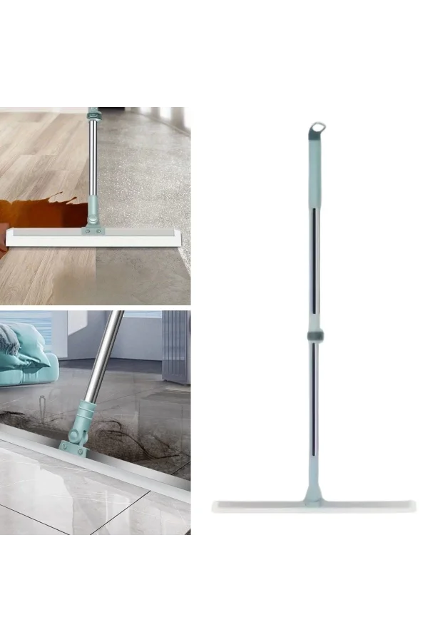 BUFFER® Teleskopik Oynar Başlıklı Cam,Zemin Silme Aparatı Çekçek