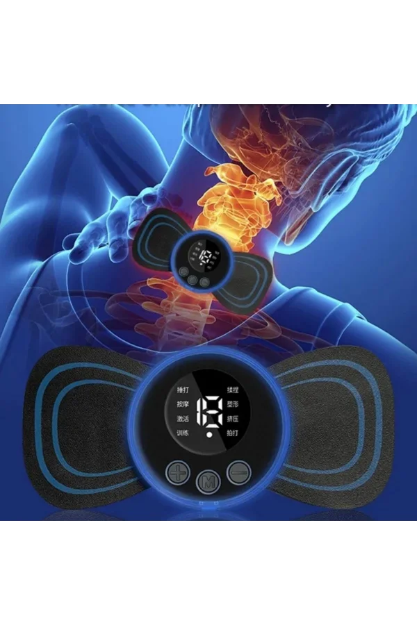 BUFFER® Titreşimli USB Şarj Aletli Mini Elektrikli Kelebek Masaj Aleti