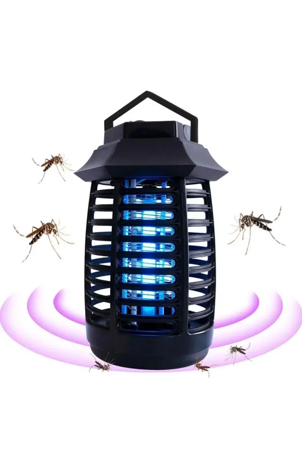 BUFFER® Tutma ve Asma Saplı Ledli Sinek Makinası 2W Sinek Öldürücü UV Mor Işıklı Aparat