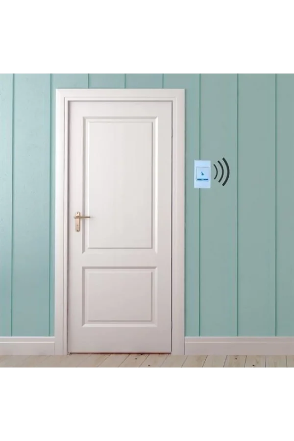 BUFFER® Wireless Bağlantılı Ev, Ofis, Daire veya Bahçe Kapıları İçin Kablosuz Kapı Zili