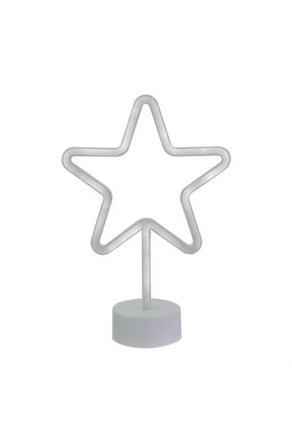 BUFFER® Yıldız Tasarımlı Neon Led Masa Ve Gece Lambası Dekoratif Işık