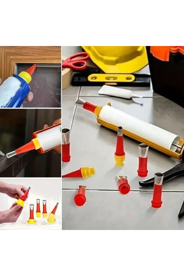 BUFFER®30 Parça Silikon Kalafat Mastik Alet Seti Mastik Ucu