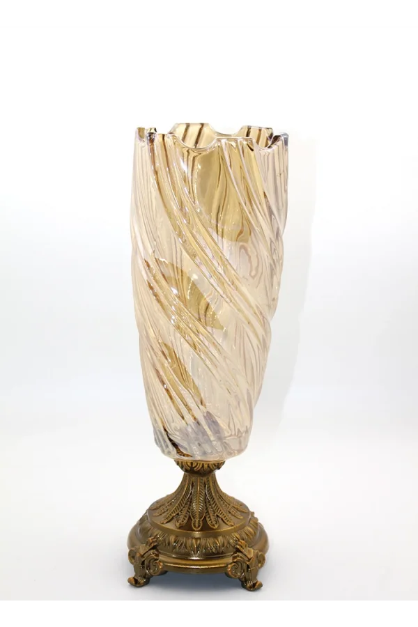 Cam Şamdan Tekli Model 3