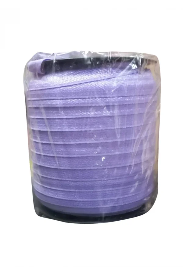 Çamaşır Lastiği Düz 1 cm  1 Metre Açık Mor