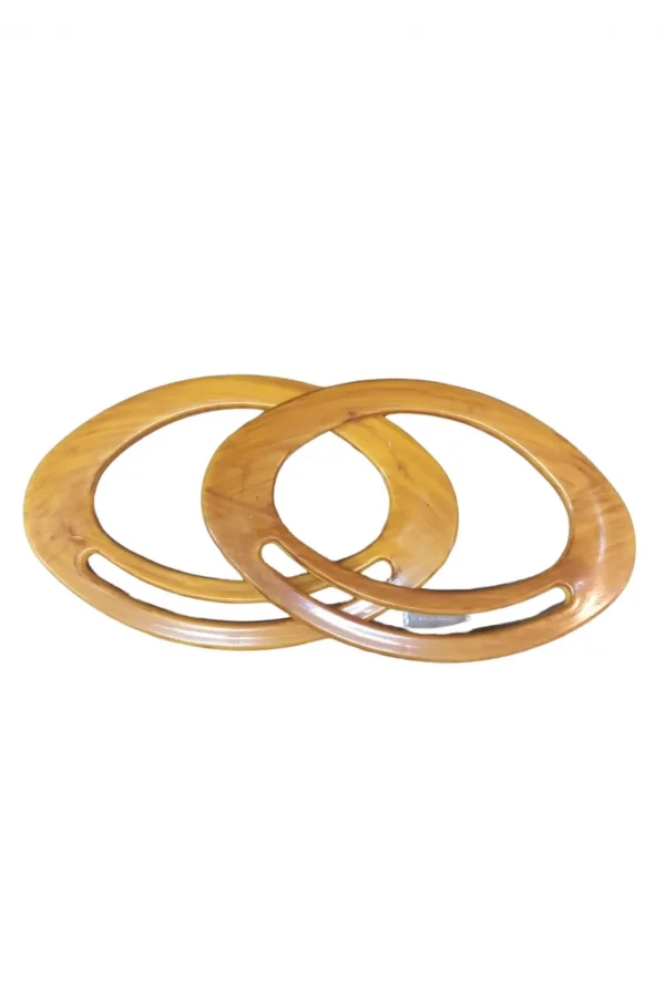 Çanta Sapı Oval Açık Kahverengi 18 cm