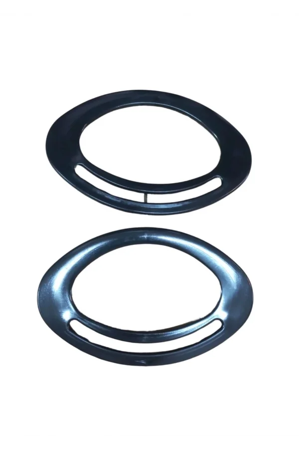 Çanta Sapı Oval Siyah 18 cm