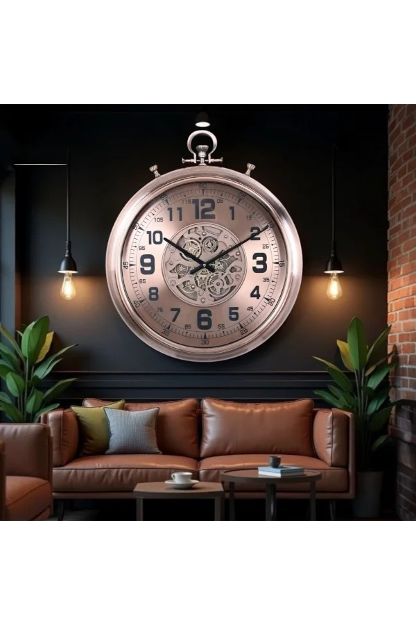 Çarklı Duvar Saati 52 cm