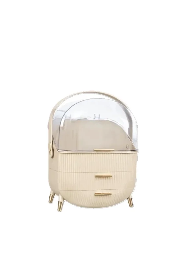 Çekmeceli Kozmetik Organizer Beyaz