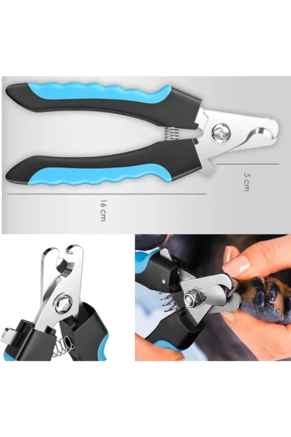 Çelik Evcil Hayvan Tırnak Makası Güvenlik Korumalı