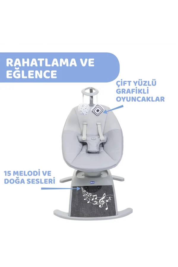 Chicco Comfy Elektrikli Ana Kucağı Silver Spring