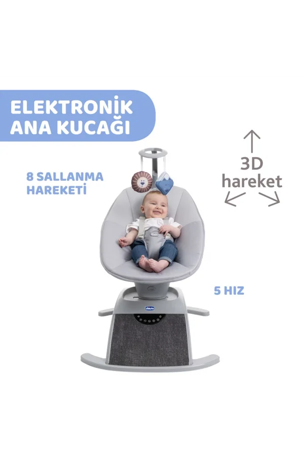 Chicco Comfy Elektrikli Ana Kucağı Silver Spring