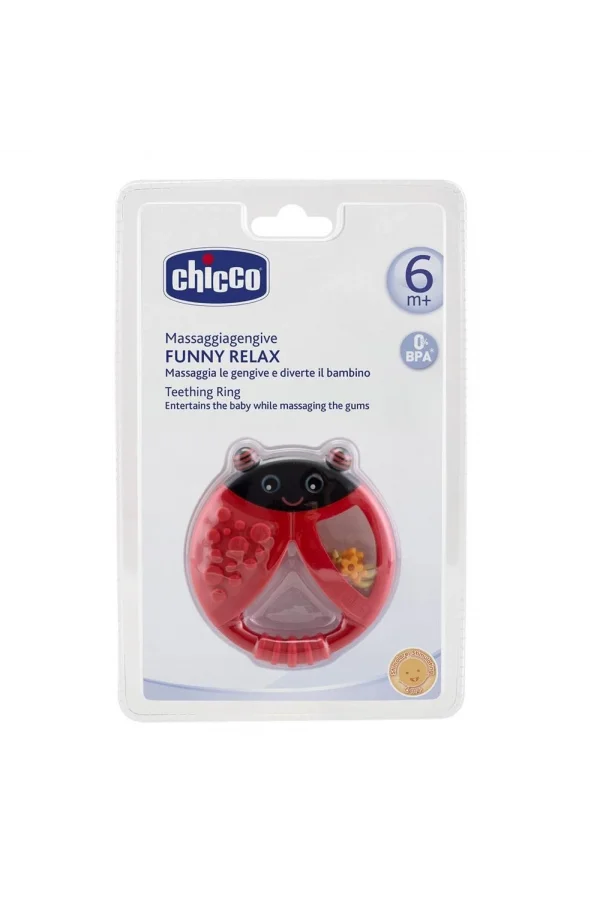 Chicco Funny Relax Diş Kaşıyıcı - Uğur Böceği