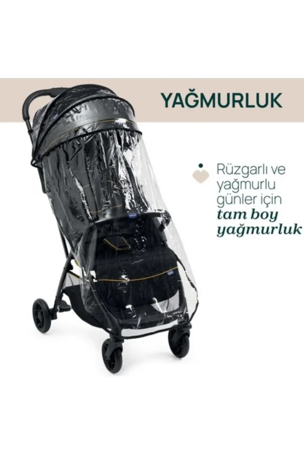 Chicco Glee Bebek Arabası - Uneven Siyah