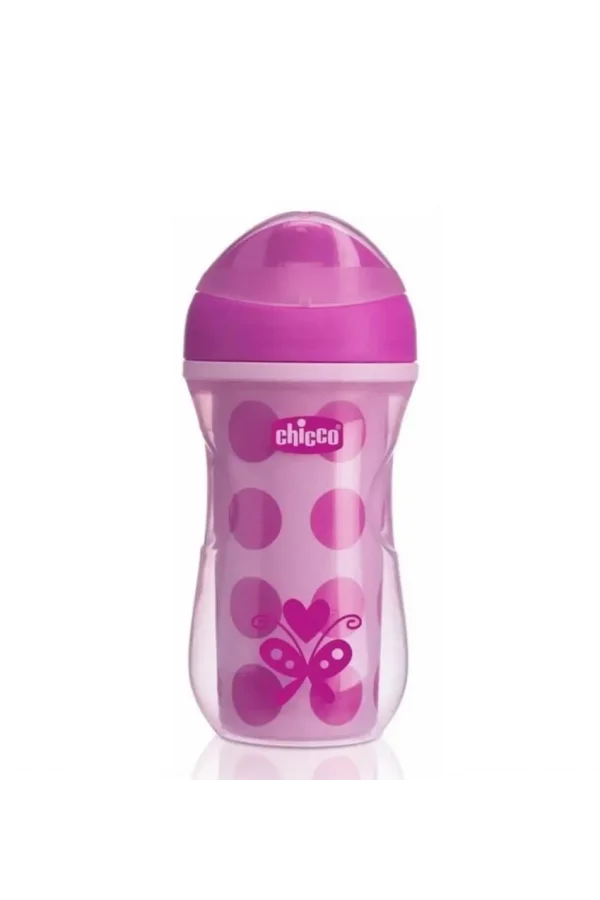 Chicco Isı Yalıtımlı Active Bardak 14 Ay+ 266 ml - Pink