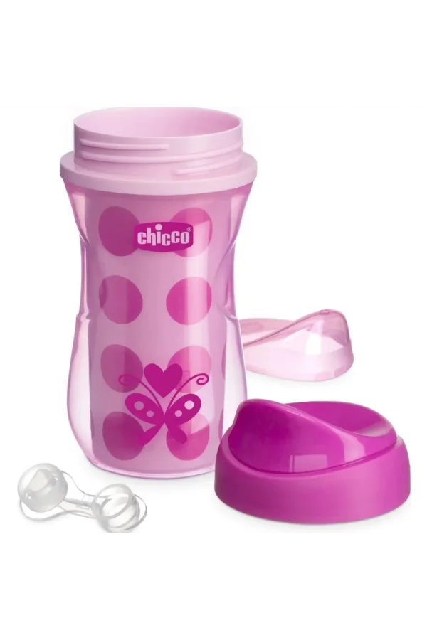 Chicco Isı Yalıtımlı Active Bardak 14 Ay+ 266 ml - Pink