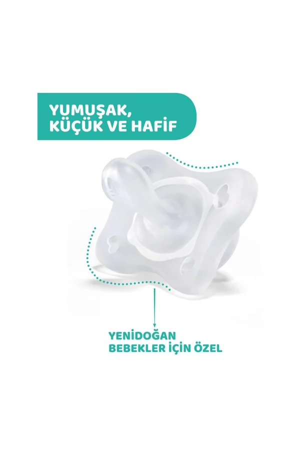 Chicco PhysioForma Mini Soft 2li Emzik 0-2 Ay Kız