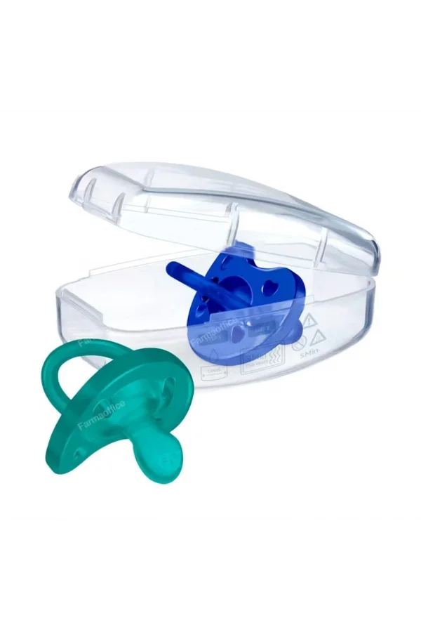 Chicco PhysioForma Soft 2li Silikon Emzik 16-36 Ay Erkek