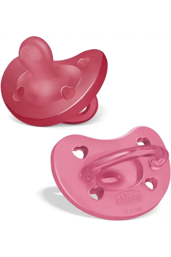 Chicco PhysioForma Soft 2li Silikon Emzik 16-36 Ay Kız