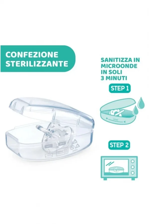 Chicco PhysioForma Soft 2li Silikon Emzik 2-6 Ay Erkek