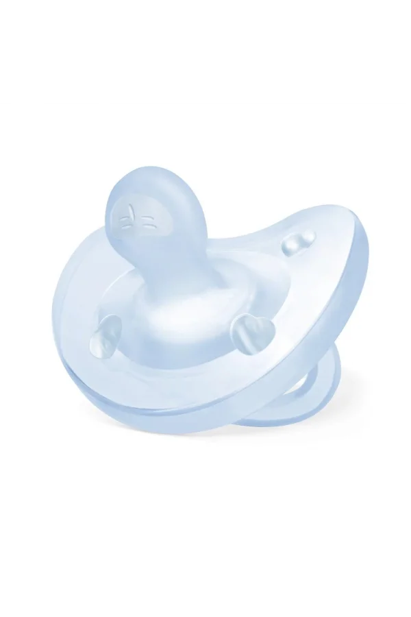 Chicco PhysioForma Soft 2li Silikon Emzik 2-6 Ay Erkek