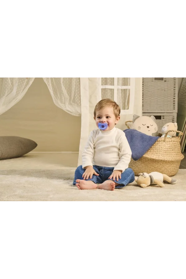 Chicco PhysioForma Soft 2li Silikon Emzik 6-16 Ay Erkek