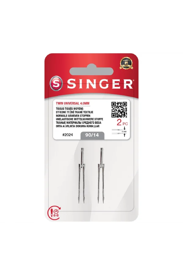 Çift İğne 4Mm. (2Li Blister/14 No.)