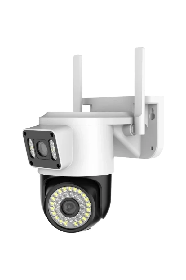Çift Lensli Dış Mekan Wi-Fi Kamera
