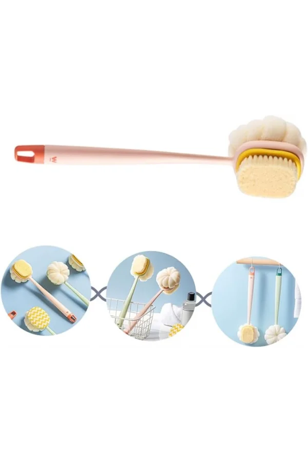 Çift Taraflı Banyo Duş Fırçası