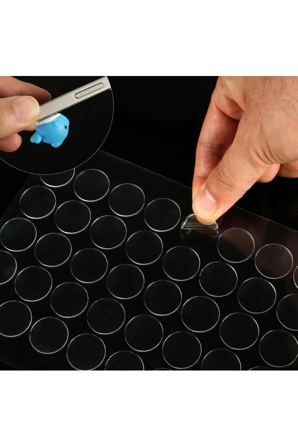 Çift Taraflı Yuvarlak Montaj Macunu 420 Adet