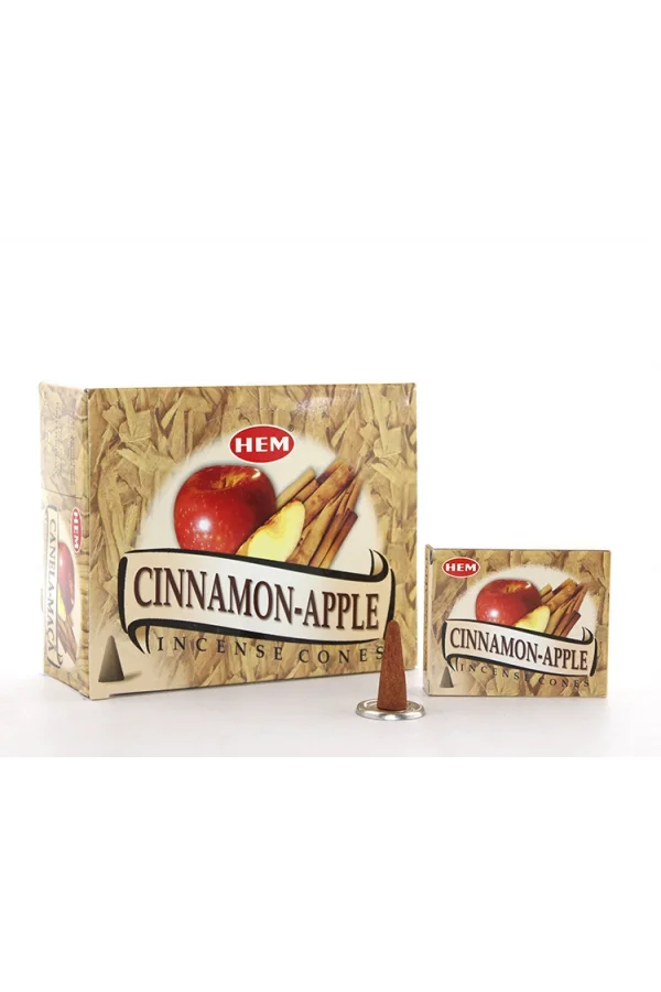 Cinnamon Apple Aromalı Konik Tütsü