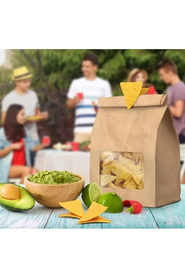 Cips Şeklinde Poşet Klipsleri