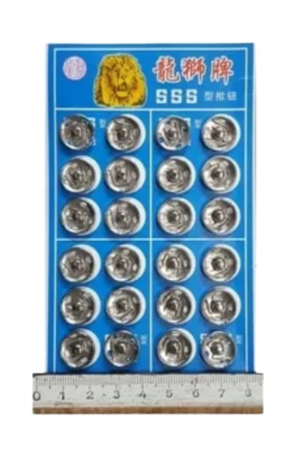 Çıt Çıt Model 2 Numara Metal 24lü