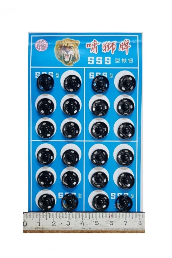 Çıt Çıt Model 2 Numara Siyah 24lü