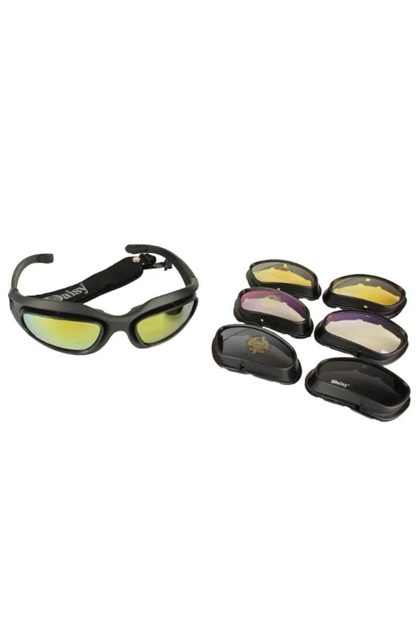Çok Lensli Tactical Gözlük Seti