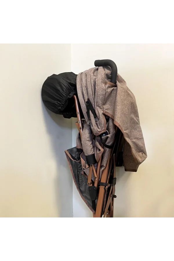 Comfymax Tam Yatar Baston Bebek Arabası – Wood Brown