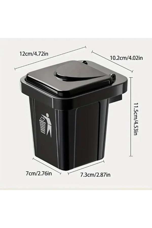 Çöp Kutusu Tasarımlı Duvar Küllüğü