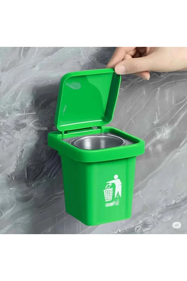 Çöp Kutusu Tasarımlı Duvar Küllüğü