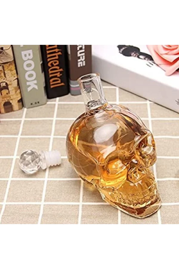 Crystal Head Kuru Kafa Cam Şişe 350 Ml