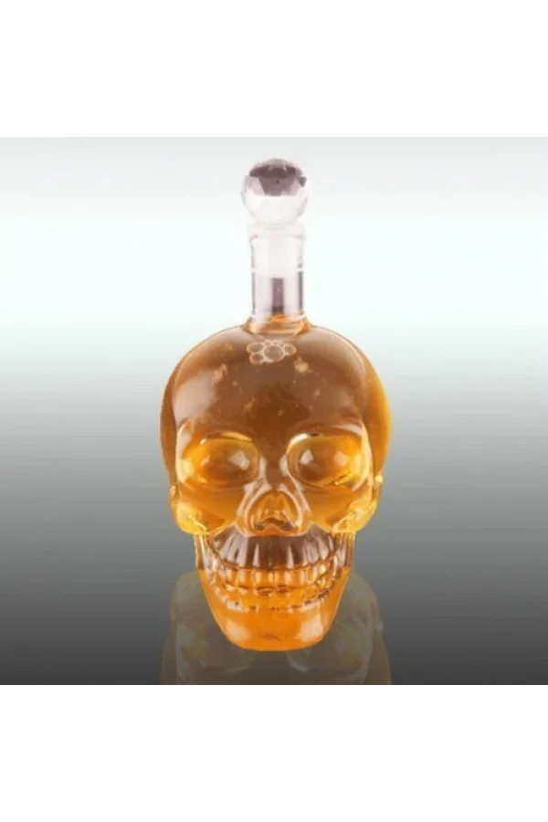 Crystal Head Kuru Kafa Cam Şişe 350 Ml