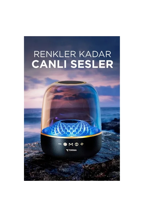 D33 Siyah Taşınabilir Kablosuz Bluetooth Hoparlör