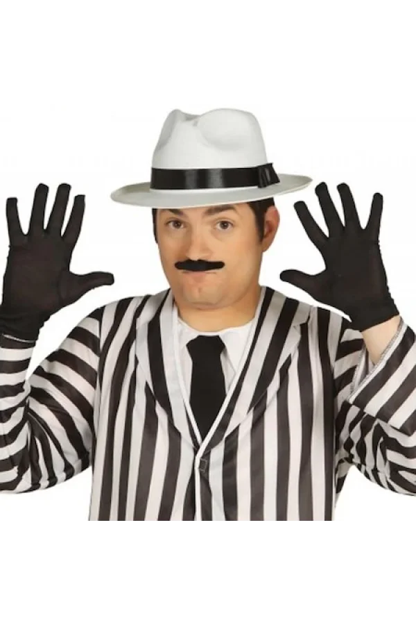 Siyah Renk Kısa Dans Gösteri Eldiveni