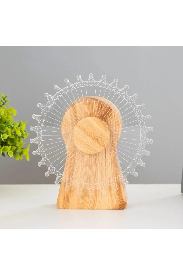 Dekoratif Işıklı Yel Değirmeni