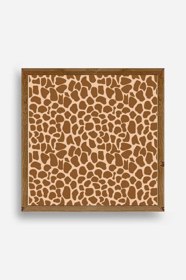 Desen Ahşap Çerçeveli Tablo