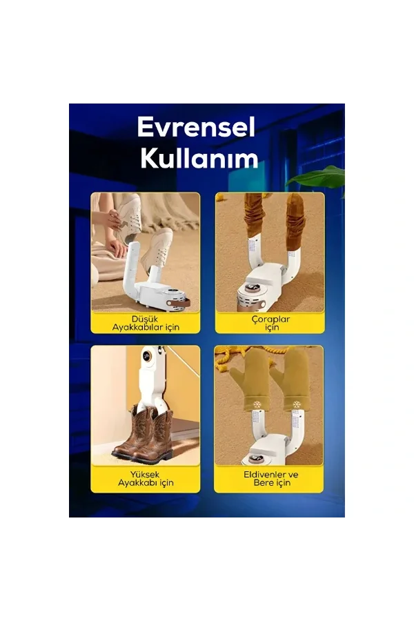 Dijital Ayakkabı Kurutma Ve Isıtma Makinesi