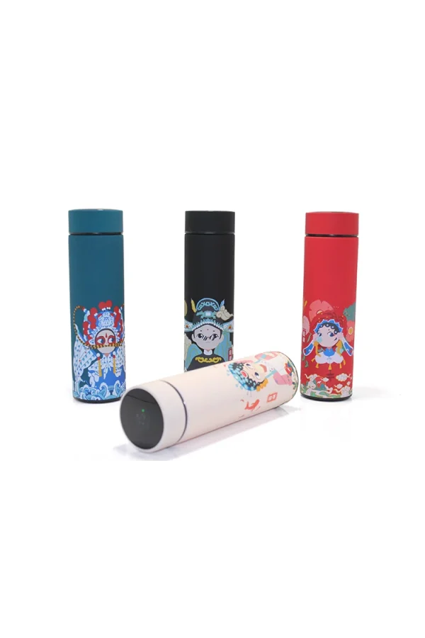 Dijital Göstergeli Paslanmaz Çelik Termos