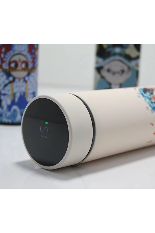 Dijital Göstergeli Paslanmaz Çelik Termos