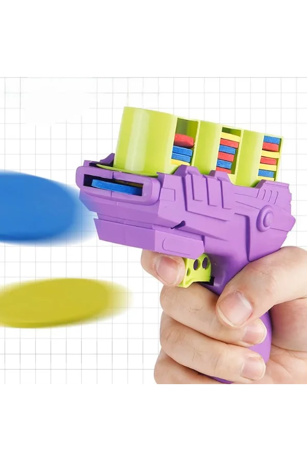 Disk Atan Oyuncak Tabanca