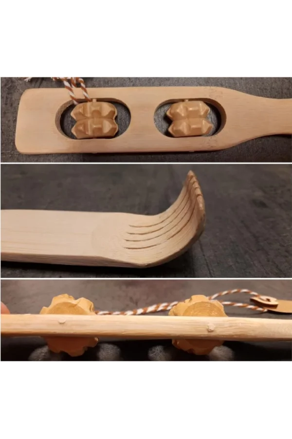 Doğal Bambu Kaşınma Ve Masaj Sopası