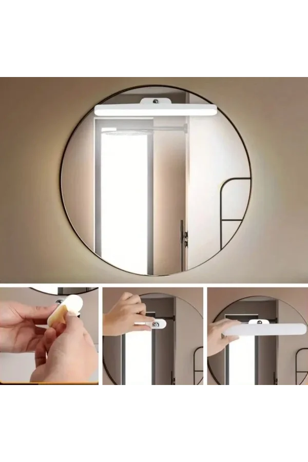 Dokunmatik USB Şarjlı 27 cm LED Makyaj Aynası Işığı